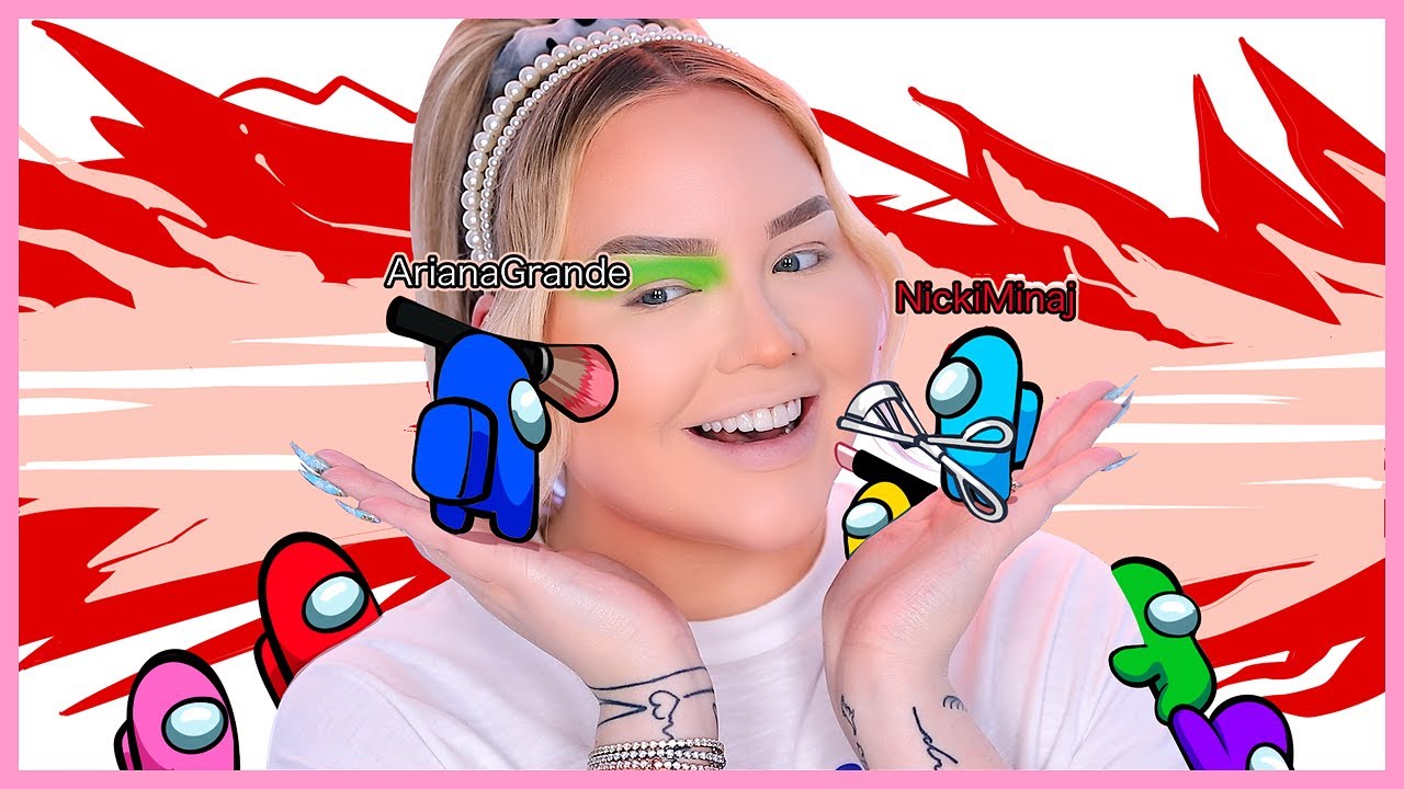 AMONG US Picks My Makeup! ft. "Nicki Minaj" & "Ariana Grande"?! | NikkieTutorials 23 hq720 3868
