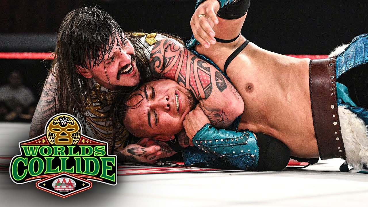 FULL MATCH: Vikingo vs. Dominik Mysterio | AAA Mega Championship Match: Worlds Collide 2025 27 hq720 3955