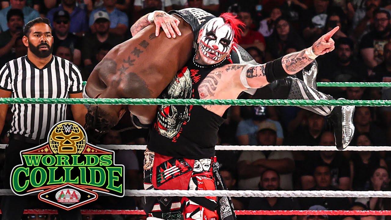 Pagano & Psycho Clown vs. Kofi Kingston & Grayson Waller: Worlds Collide 2025 highlights 24 hq720 3960