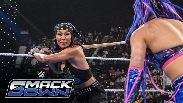 Michin saves B-Fab from Giulia and Kiana James: SmackDown highlights, Sept. 12, 2025 hq720
