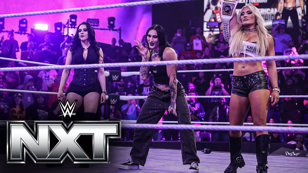 FULL SEGMENT: Rhea Ripley, Tiffany Stratton and Stephanie Vaquer return to NXT: NXT, Sept. 9, 2025 25 hq720 3988