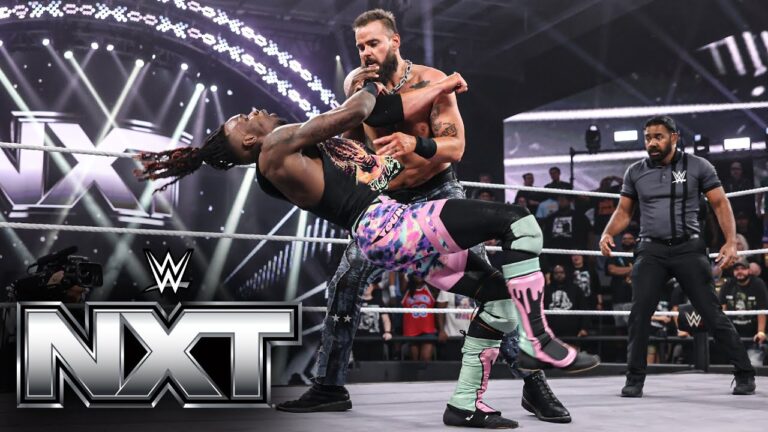 Josh Briggs knocks out Je’Von Evans with a steel chain: NXT highlights, Sept. 9, 2025 hq720