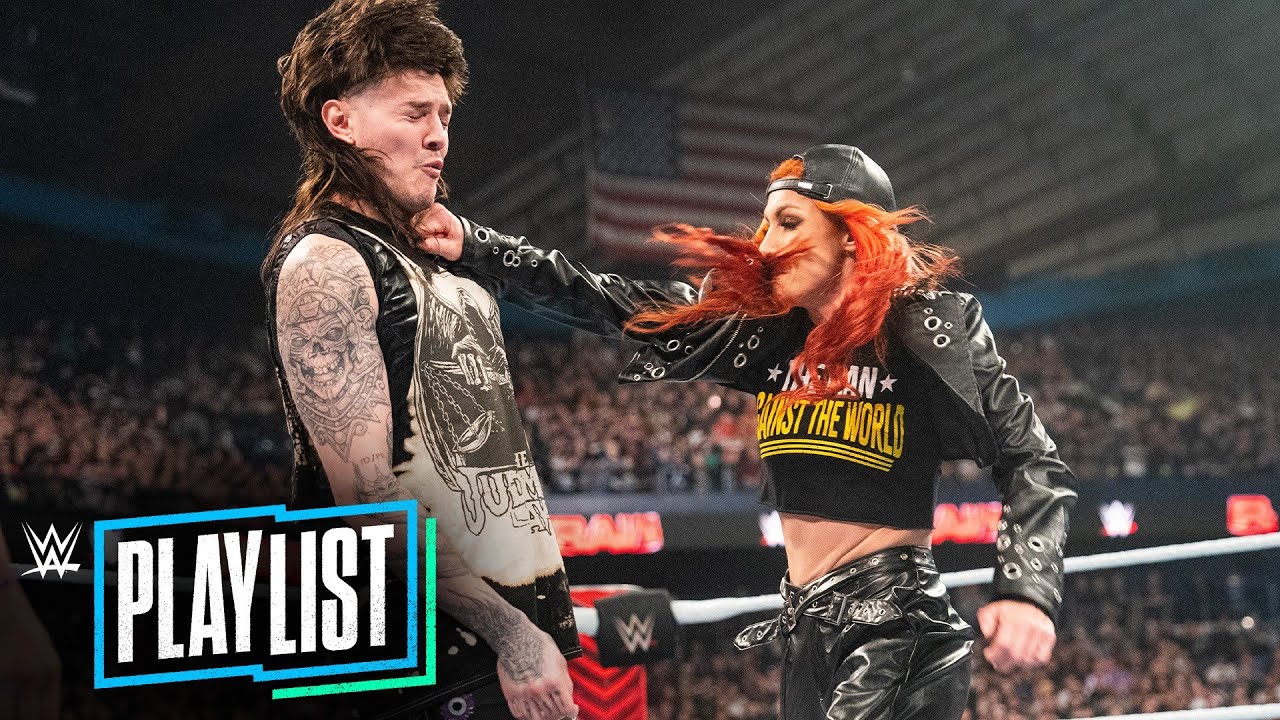 Becky Lynch attacks men: WWE Playlist 23 hq720 4012