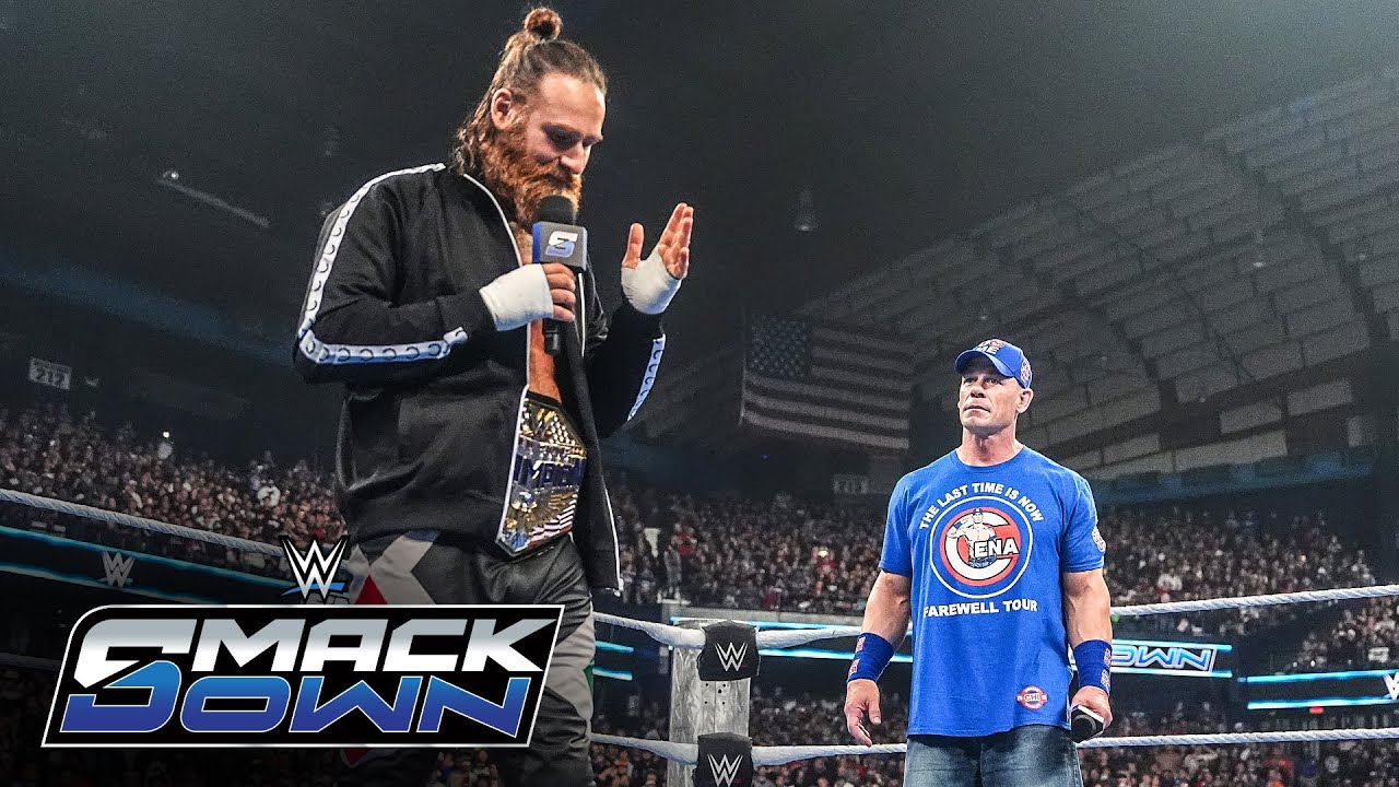 Sami Zayn challenges John Cena: SmackDown highlights, Sept. 5, 2025 27 hq720 4027