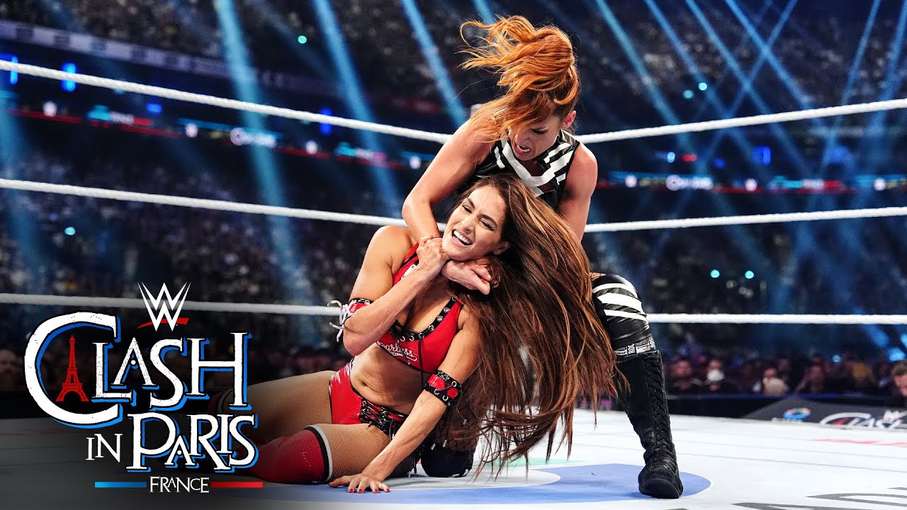 Becky Lynch vs. Nikki Bella | Women's Intercontinental Title Match: Clash in Paris 2025 highlights 27 hq720 4074