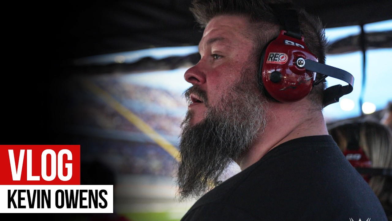 Kevin Owens serves as NASCAR race Grand Marshal: WWE Vlog 22 hq720 4083