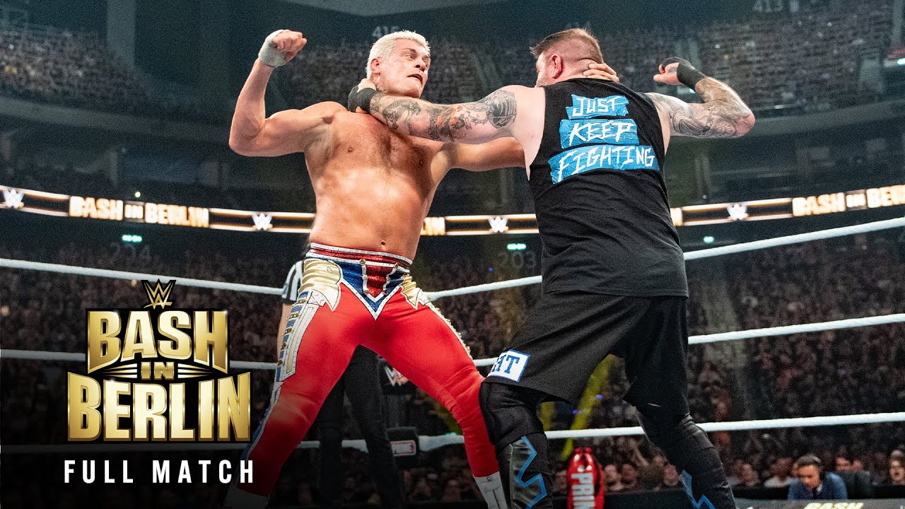 FULL MATCH: Cody Rhodes vs. Kevin Owens | Undisputed WWE Title Match: Bash in Berlin 2024 25 hq720 4103