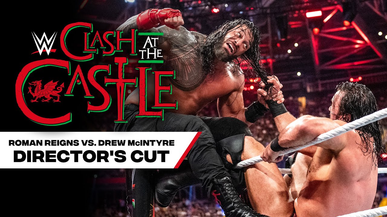 Director's cut of Roman Reigns vs. Drew McIntyre: Clash at the Castle 2022 22 hq720 4161