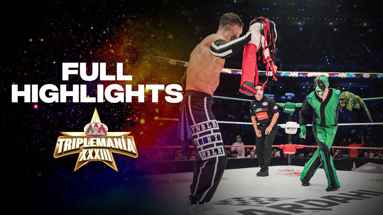 Full Triplemanía XXXIII highlights 28 hq720 4203
