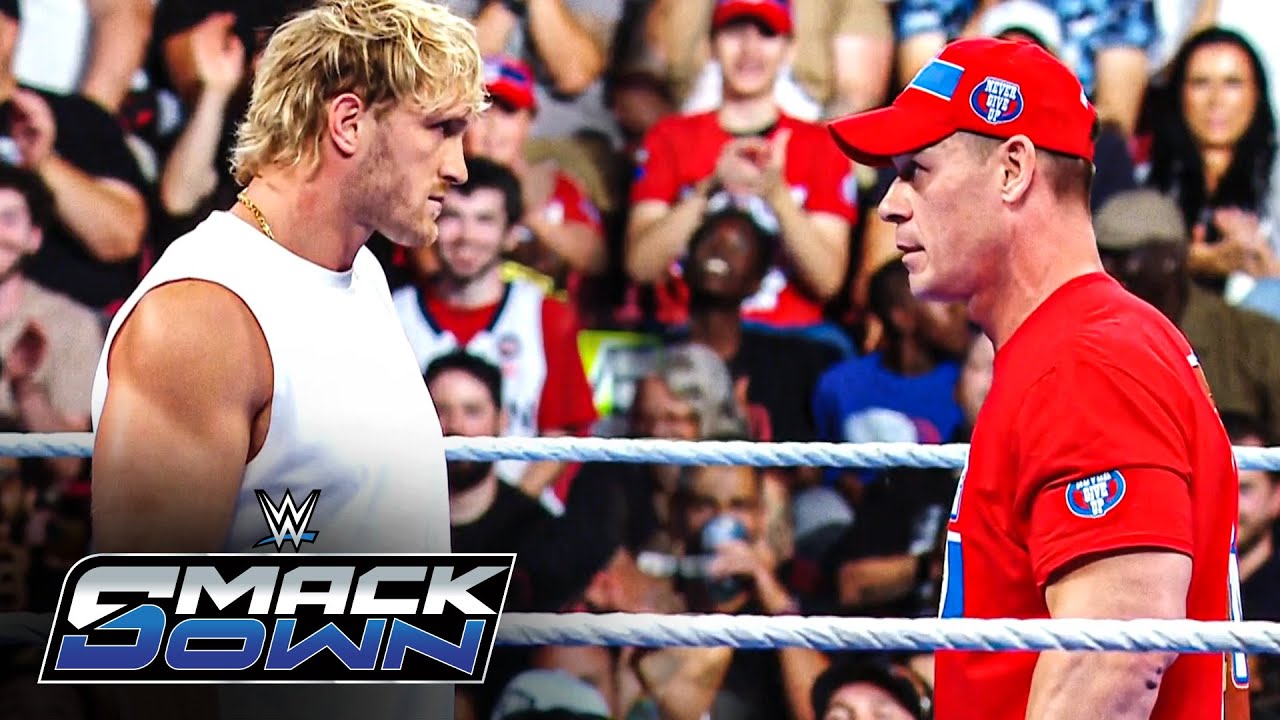John Cena tangles with Logan Paul en route to Clash in Paris: SmackDown highlights, Aug. 15, 2025 24 hq720 4221