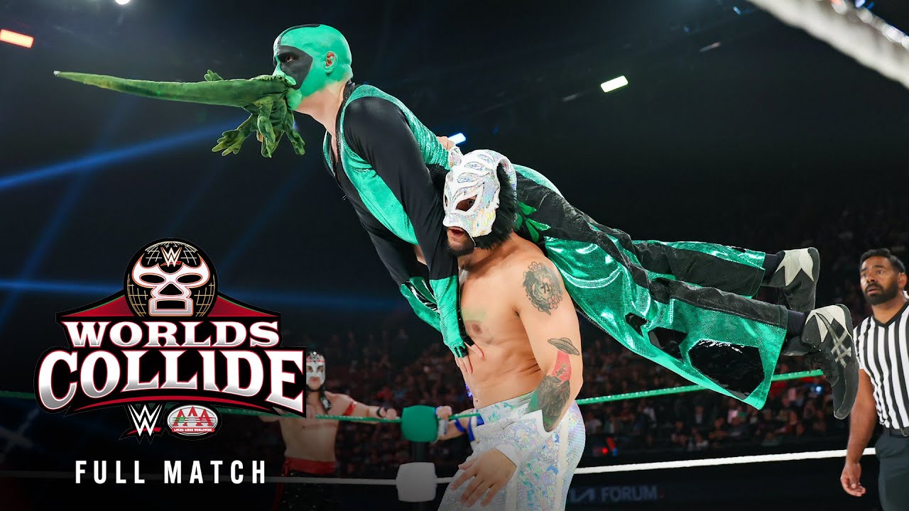 FULL MATCH: Mr. Iguana, Aero Star & Octagón Jr. vs. The LWO & Lince Dorado: Worlds Collide 2025 25 hq720 4230