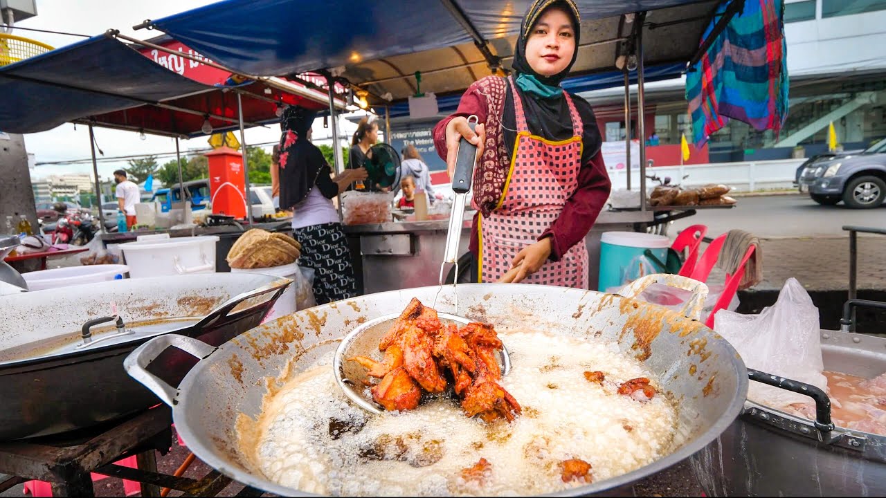 Street Food FRIED CHICKEN!! The Ultimate Thai Fried Chicken Tour!! | Hat Yai, Thailand 28 hq720 426