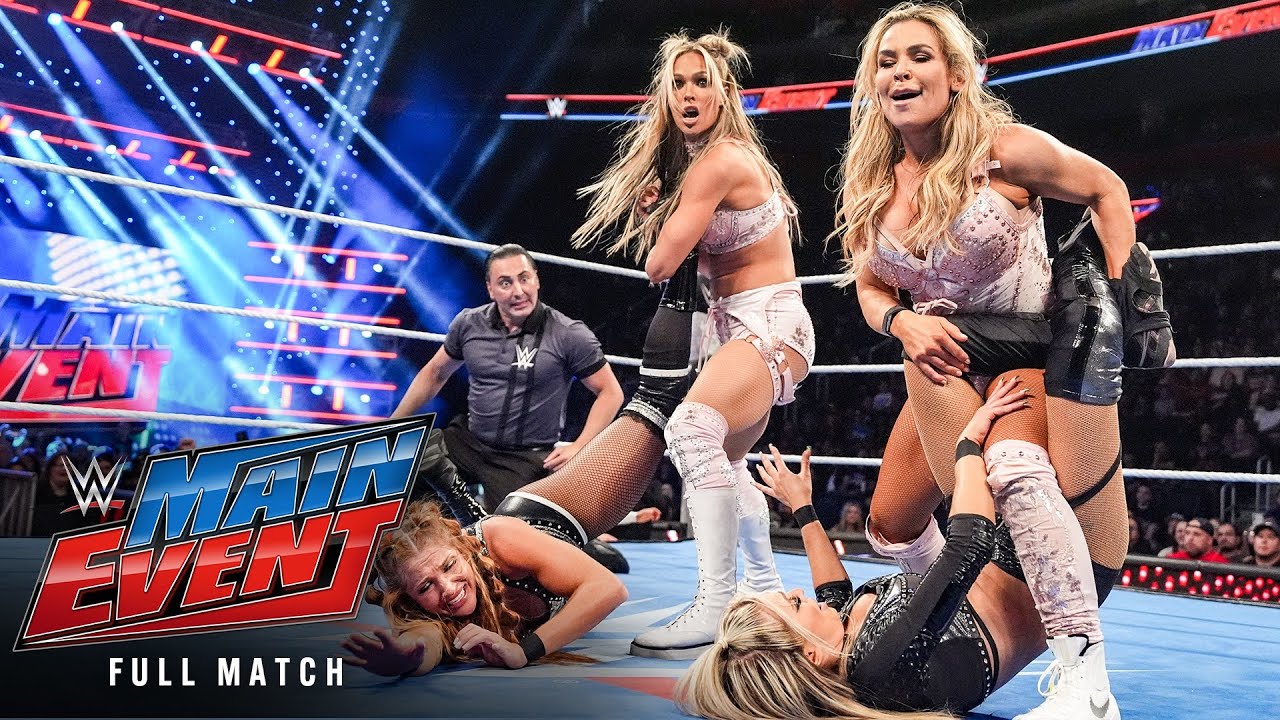 FULL MATCH: Maxxine Dupri & Natalya vs. Karmen Petrovic & Lainey Reid: WWE Main Event, Aug. 2, 2025 25 hq720 4279