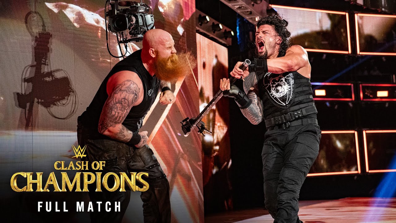 FULL MATCH: Roman Reigns vs. Erick Rowan | No Disqualification Match: WWE Clash of Champions 2019 26 hq720 4286