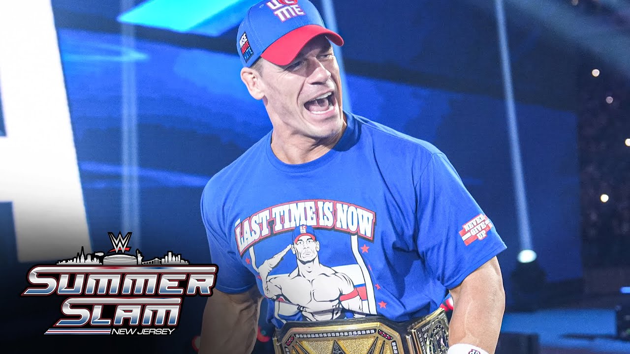 John Cena returns to original entrance in final SummerSlam: SummerSlam 2025 highlights 26 hq720 4322
