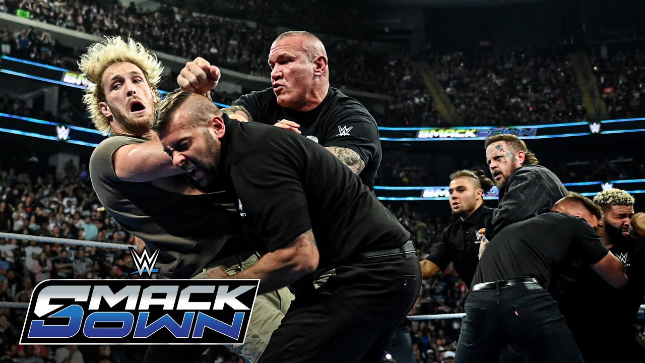 Jelly Roll and Randy Orton brawl with Logan Paul and Drew McIntyre: SmackDown, Aug. 1, 2025 22 hq720 4356