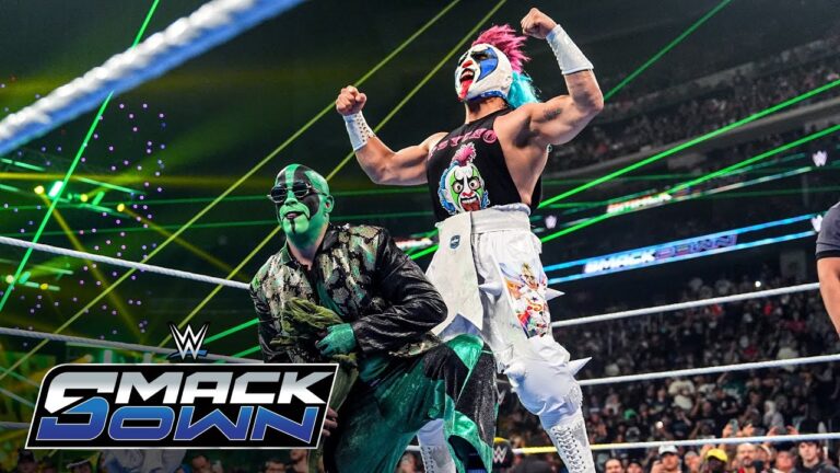 Mr. Iguana and Psycho Clown answer Los Garza’s open challenge: SmackDown highlights, Aug. 1, 2025 hq720