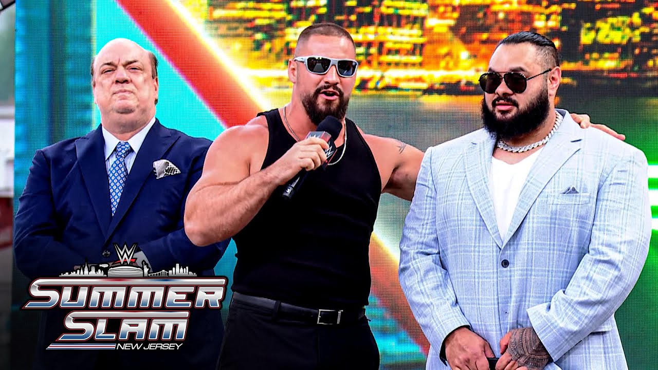 Bronson Reed gloats with Roman Reigns' sneakers: SummerSlam 2025 Kickoff, Aug. 1, 2025 14 hq720 4367
