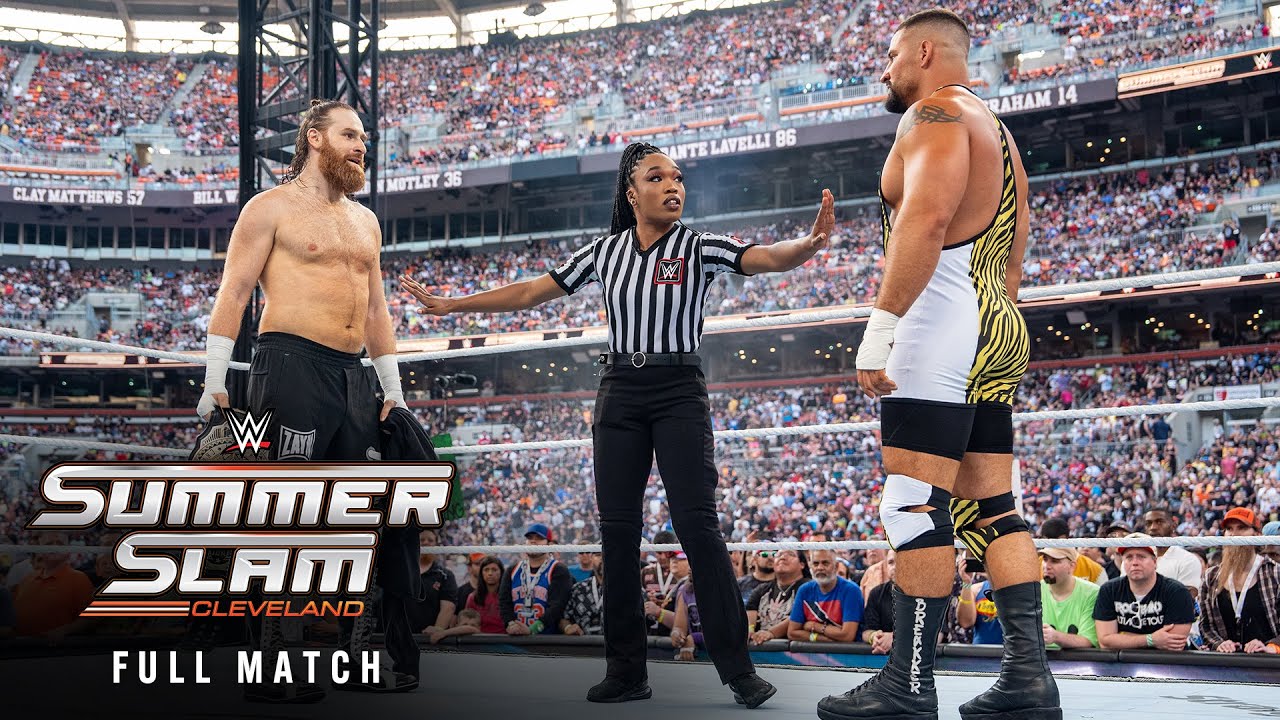 FULL MATCH: Sami Zayn vs. Bron Breakker | Intercontinental Title Match: SummerSlam 2024 27 hq720 4377