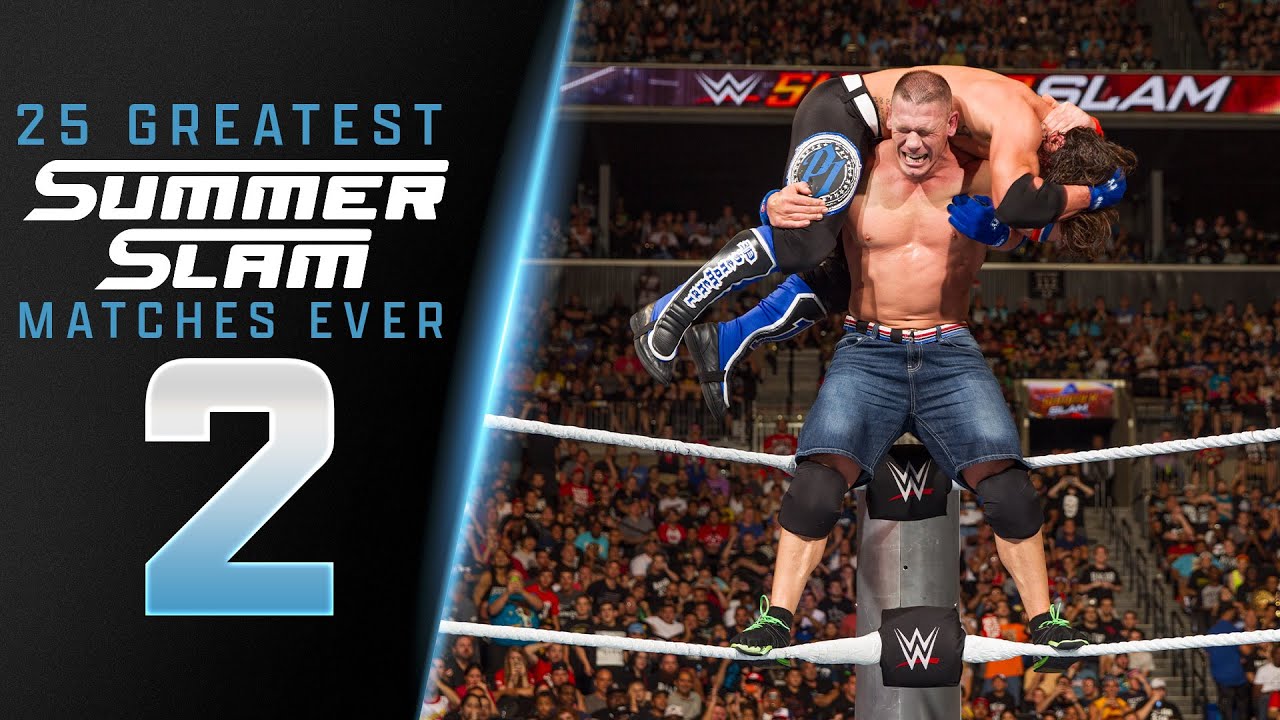 FULL MATCH: John Cena vs. AJ Styles: SummerSlam 2016 23 hq720 4394