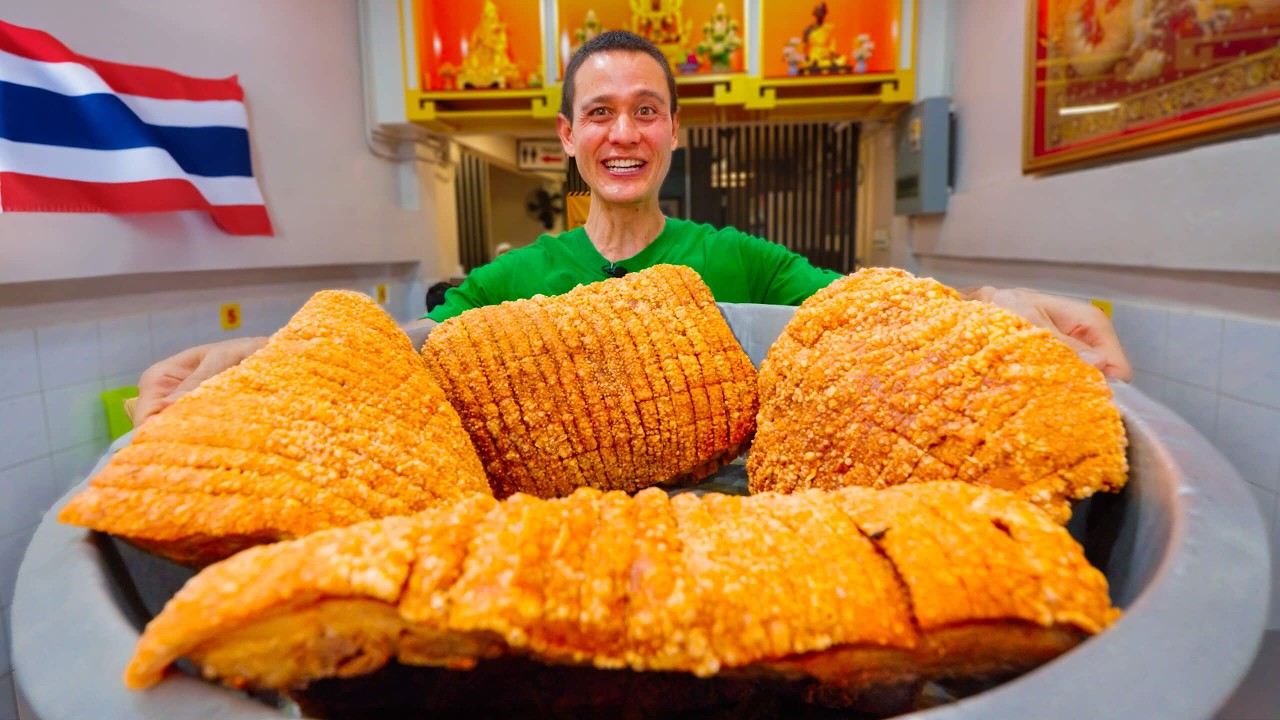 Thailand’s KING of CRISPY PORK BELLY!! (Best Thai Street Food!) 23 hq720 44