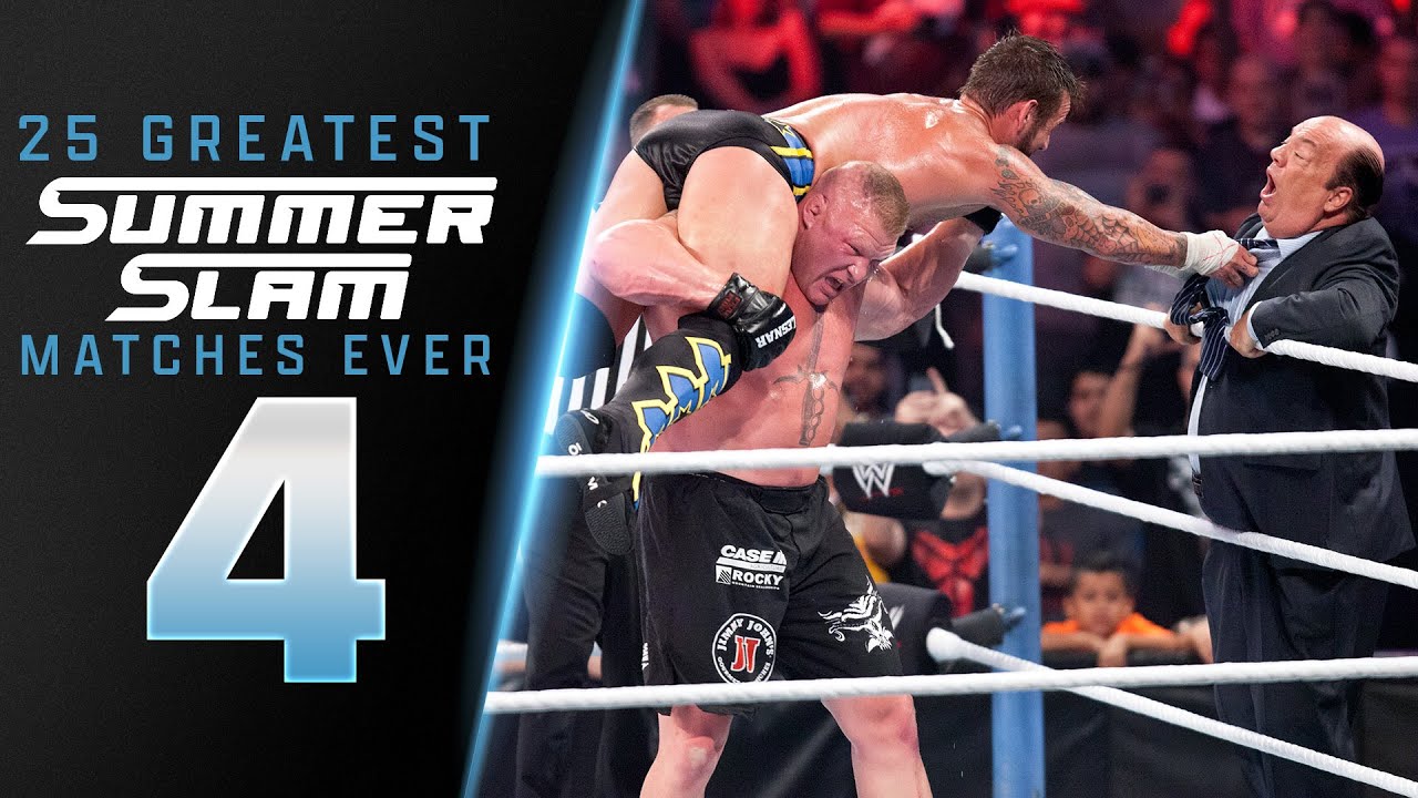 FULL MATCH: CM Punk vs. Brock Lesnar | No Disqualification Match: SummerSlam 2013 30 hq720 4415