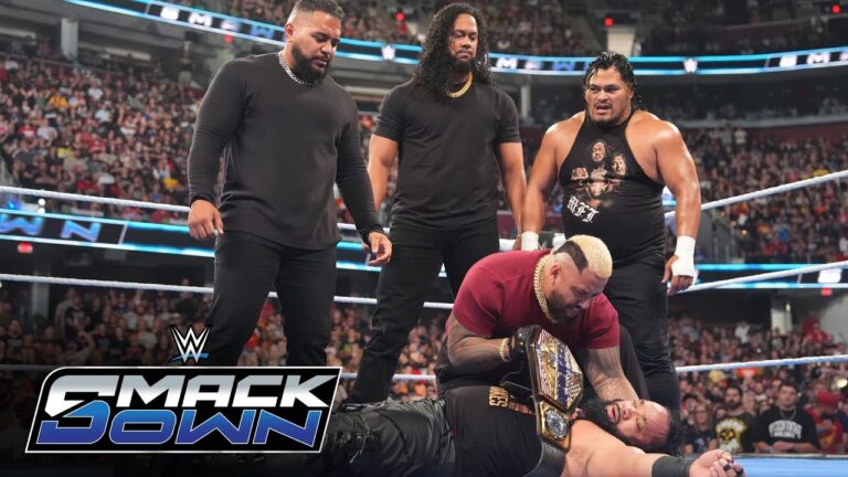 The MFTs stand tall over Jacob Fatu: SmackDown highlights, July 25, 2025 hq720