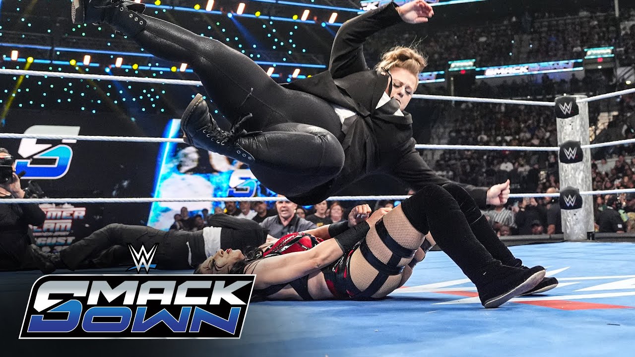 Piper Niven drills Stephanie Vaquer when Vaquer beats Alba Fyre: SmackDown highlights, July 18, 2025 28 hq720 4489