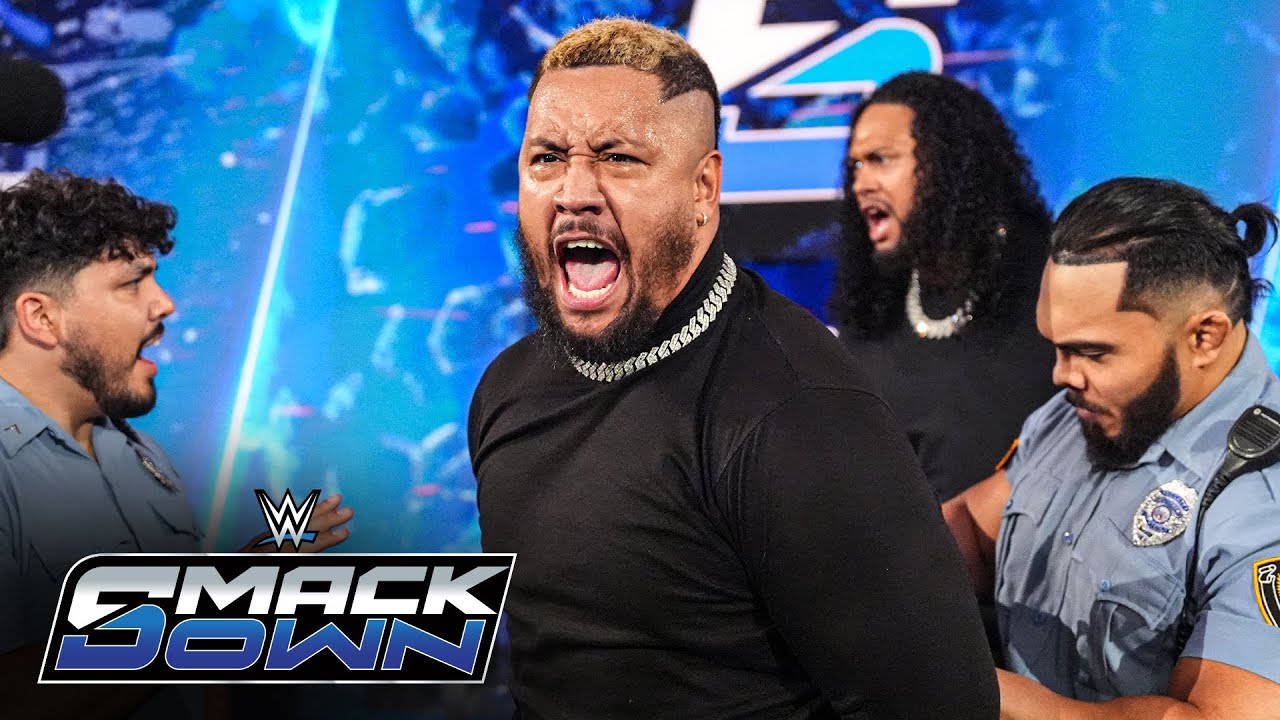 Solo Sikoa and Jacob Fatu to enter Steel Cage at SummerSlam: SmackDown highlights, July 18, 2025 29 hq720 4490