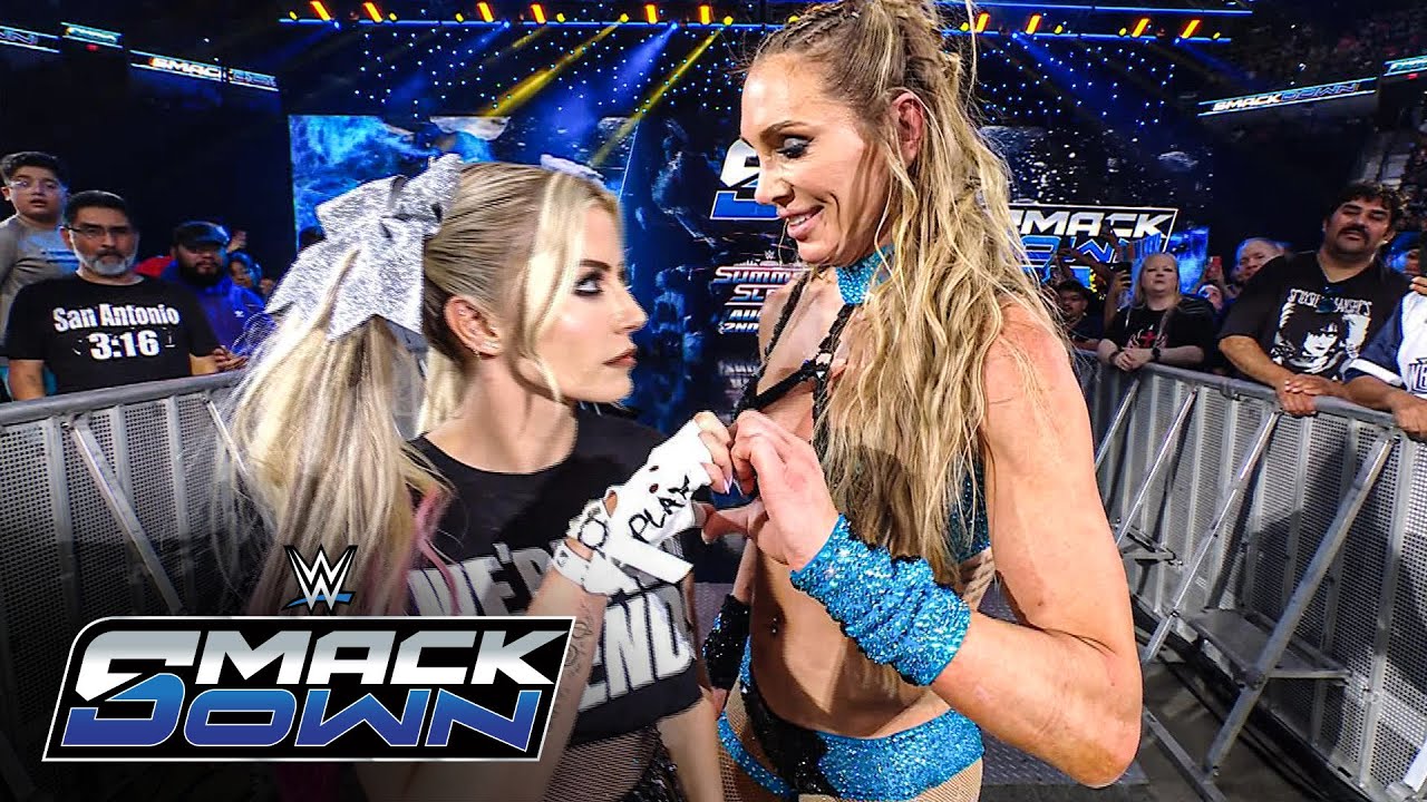 Alexa Bliss helps Charlotte Flair defeat Raquel Rodriguez: SmackDown highlights, July 18, 2025 22 hq720 4494