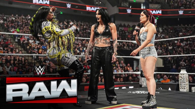 FULL SEGMENT: Rhea Ripley and IYO SKY to challenge Naomi at SummerSlam: Raw, July 14, 2025 hq720