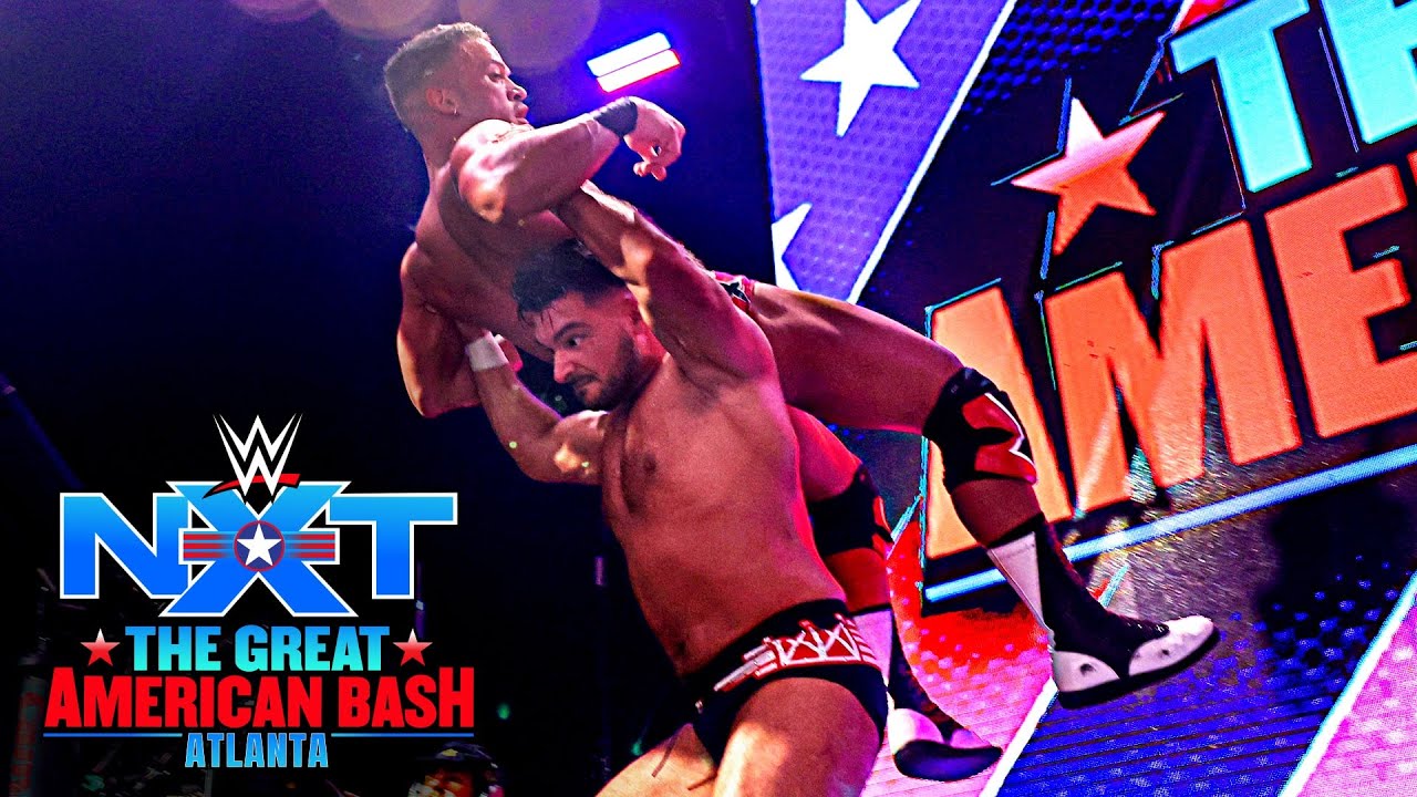 Ethan Page DRIVES Ricky Saints off the stage with Ego's Edge: Great American Bash 2025 highlights 27 hq720 4563