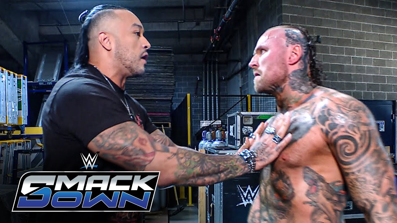 Aleister Black and Damian Priest brawl backstage: SmackDown highlights, July 11, 2025 25 hq720 4577