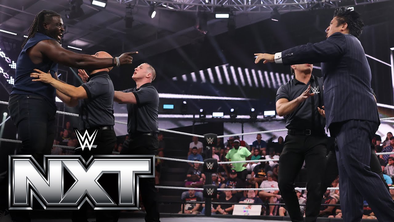 NXT Champion Oba Femi and Yoshiki Inamura get into a massive brawl: NXT highlights, July 8, 2025 28 hq720 4600