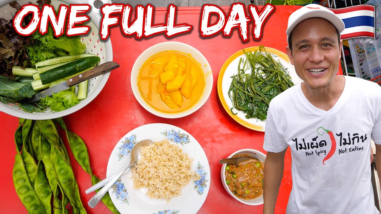 A Day In The Life of a Food Vlogger ️ EVERYTHING I Eat in One Day at Home Bangkok, Thailand!! 26 hq720 462