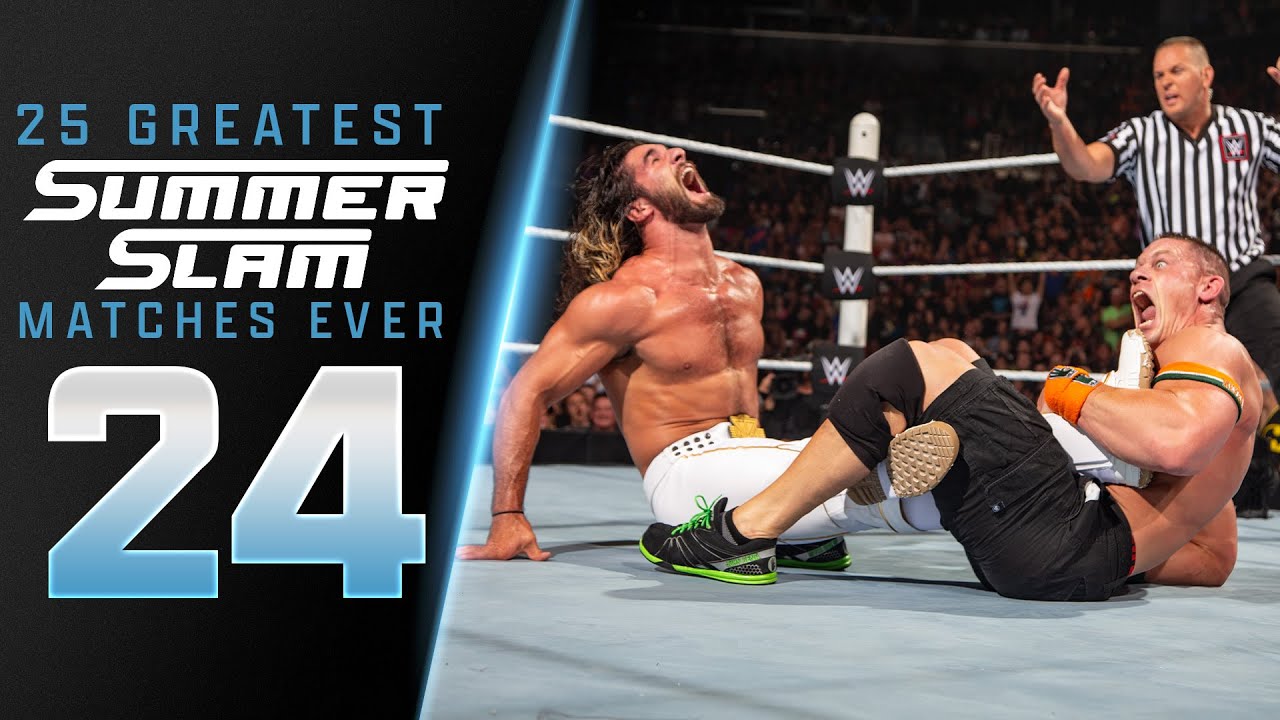FULL MATCH: Seth Rollins vs. John Cena | WWE Title vs. United States Title: SummerSlam 2015 23 hq720 4620