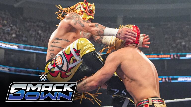 Andrade & Rey Fenix hand Fraxiom their first SmackDown loss: SmackDown highlights, July 4, 2025 hq720