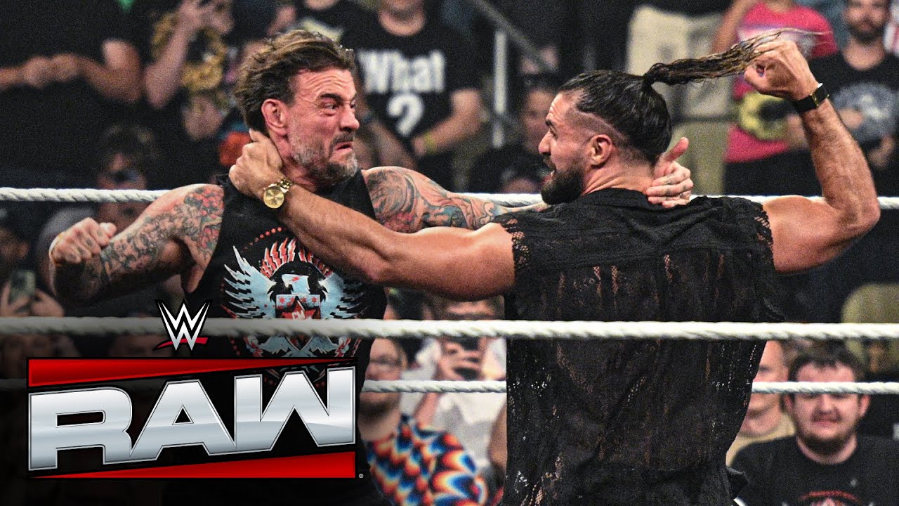 FULL SEGMENT: CM Punk, Gunther, Seth Rollins and LA Knight get into wild melee: Raw, June 30, 2025 26 hq720 4660