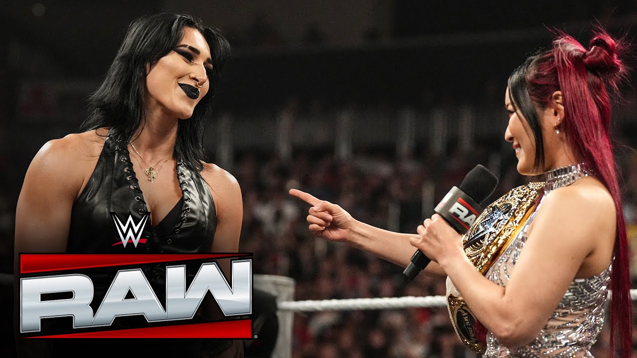 IYO SKY challenges Rhea Ripley to a match at Evolution: Raw highlights, June 30, 2025 22 hq720 4668