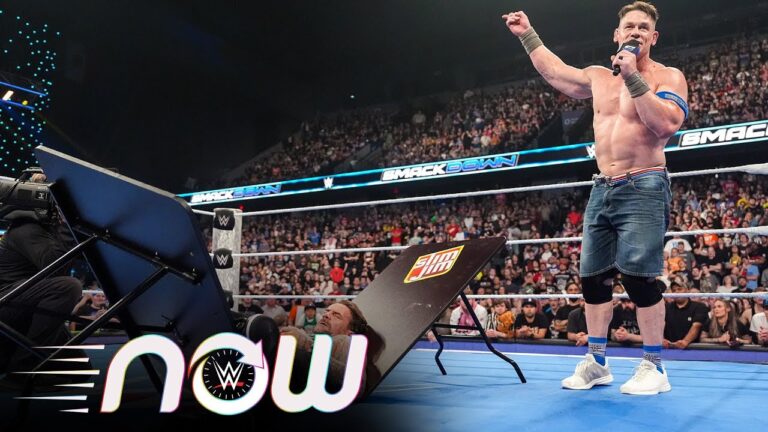John Cena returns to SmackDown after epic “pipebomb” response: WWE Now, June 27, 2025 hq720