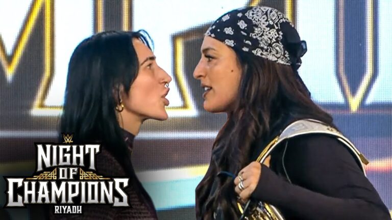 Ripley stares down Rodriguez ahead of Street Fight: Night of Champions 2025 Kickoff highlights hq720