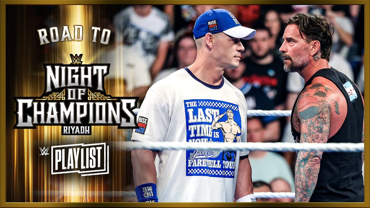 John Cena vs. CM Punk | Road to Night of Champions: WWE Playlist 22 hq720 4713