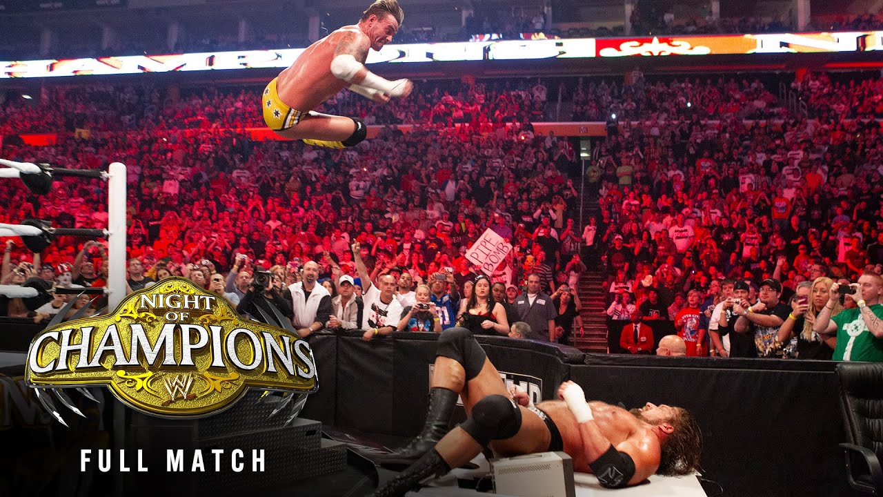 FULL MATCH: CM Punk vs. Triple H: WWE Night of Champions 2011 27 hq720 4715