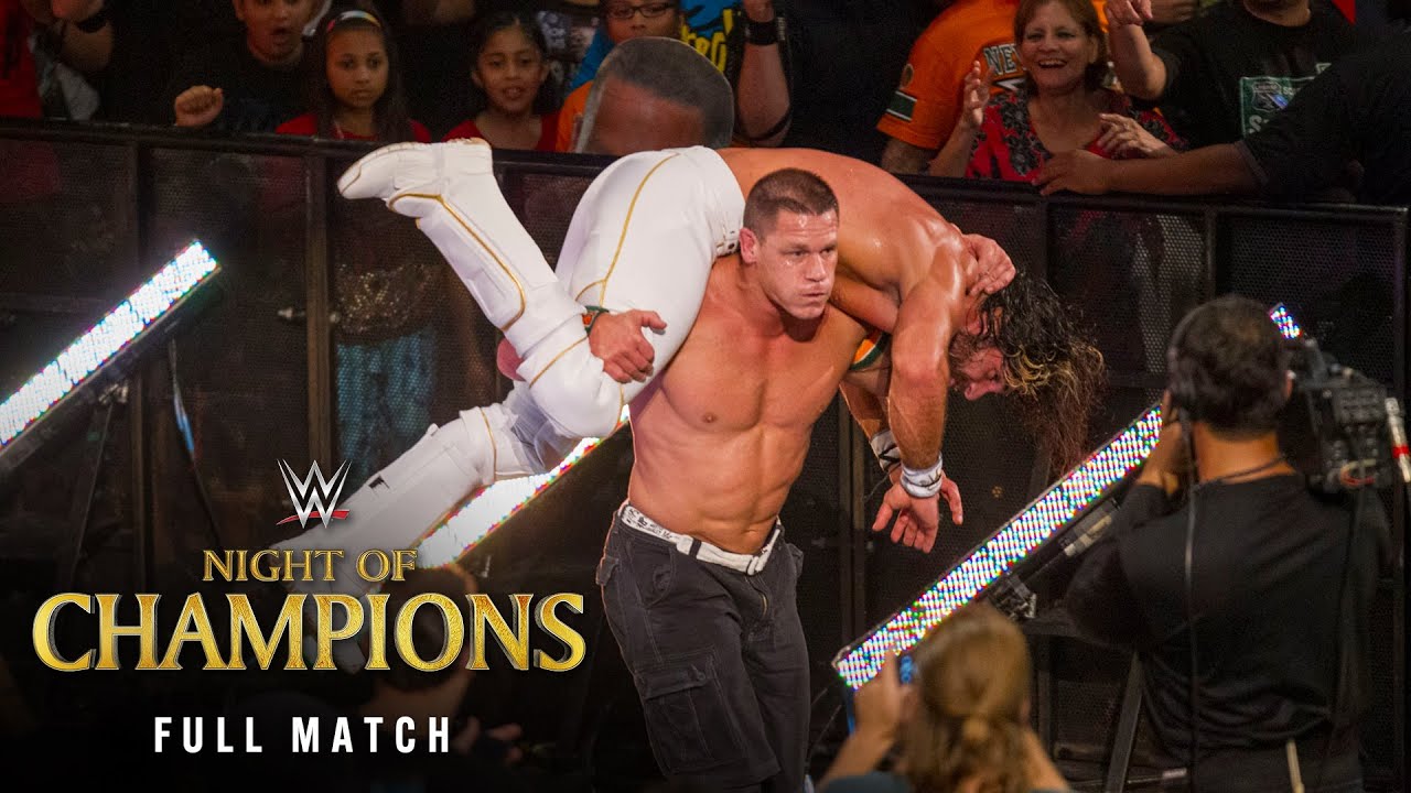 FULL MATCH: Seth Rollins vs. John Cena | United States Title Match: WWE Night of Champions 2015 22 hq720 4736
