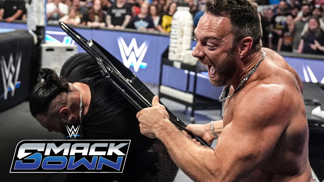 Bron Breakker and Bronson Reed’s ambush on LA Knight backfires: SmackDown highlights, June 20, 2025 25 hq720 4763