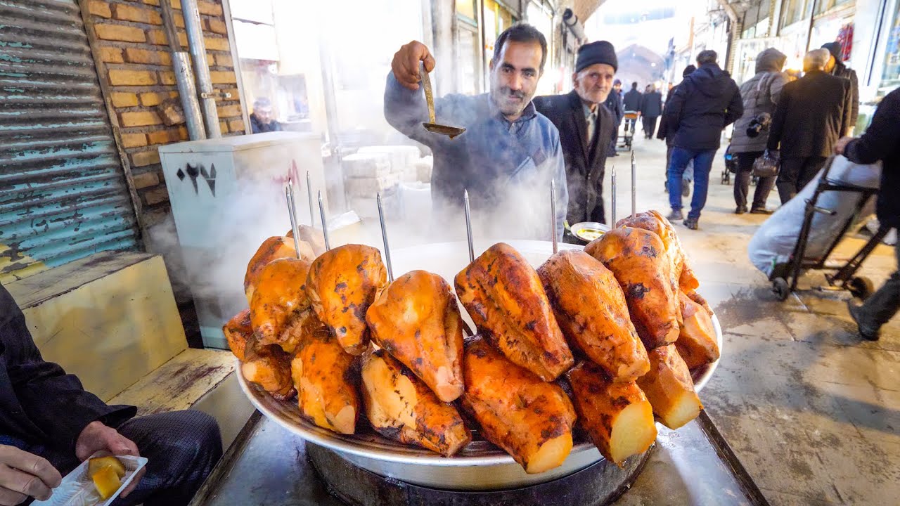 Undiscovered IRANIAN STREET FOOD Tour!! | Ancient Bazaar of Tabriz, Iran! 10 hq720 477