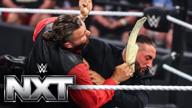 Accident or not? Luca Crusifino slugs Tony D’Angelo in chaotic scene: NXT highlights, June 17, 2025 hq720
