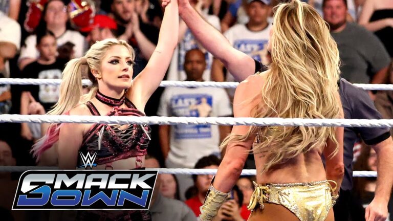 Alexa Bliss wins Fatal 4-Way in Queen of the Ring Tournament: SmackDown highlights, June 13, 2025 hq720