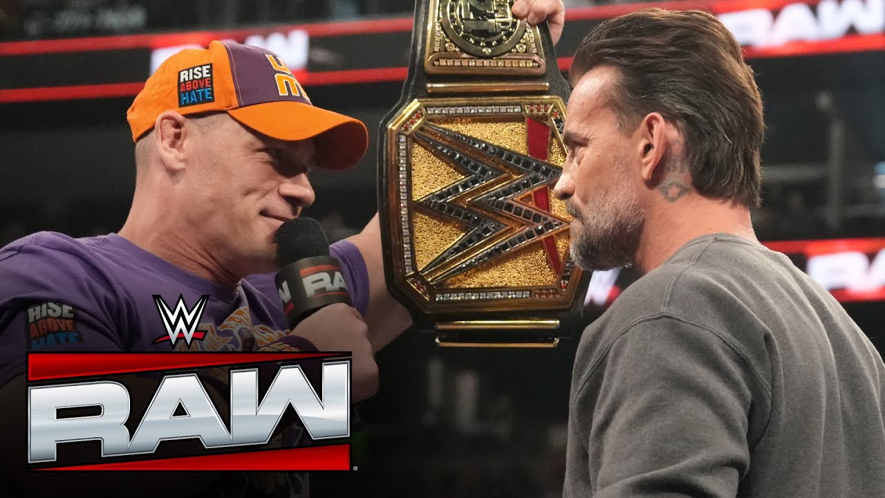 FULL SEGMENT: CM Punk challenges John Cena to an Undisputed WWE Title Match: Raw, June 9, 2025 24 hq720 4841