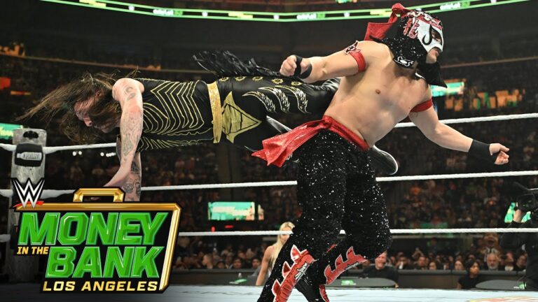 Dominik Mysterio vs. Octagón Jr. | Intercontinental Title Match: Money in the Bank 2025 highlights hq720